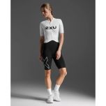 2XU Womens Light Speed React Sleeved Trisuit Triathlonanzug - black/white