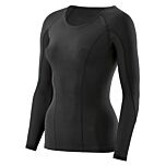 Skins DNAmic Women's Top Long Sleeve (black/black)