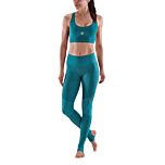 Skins Womens 5-Series T&R Long Tights (teal)