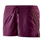 Skins Activewear Women's Cone Run Short (merlot)