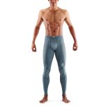 Skins Mens 3-Series Long Tights (blue grey)