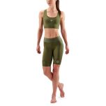 Skins Womens 3-Series Active Bra (khaki)