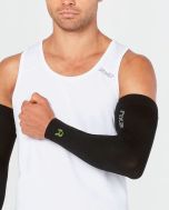 2XU Unisex Recovery Flex Arm Sleeves - black/nero