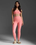 2XU Womens Form Hi-Rise Comp Tights pink glow/pink glow