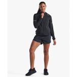 2XU Womens Aero Jacket black/silver reflective