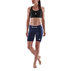 Skins Womens 1-Series Half Tights (navy blue)