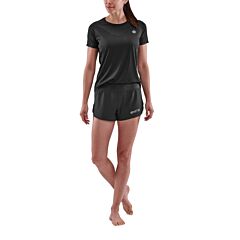 Skins Womens 3-Series Run Shorts (black)