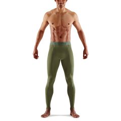 Skins Mens 2-Series Long Tights (khaki)