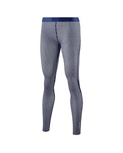 Skins DNAmic Women's Long Tights (textured square navy/white)