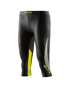 Skins DNAmic Women's Capri Tights (black/limoncello)