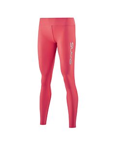 Skins DNAmic ACE Womens Long Tight (coral/silver logo)