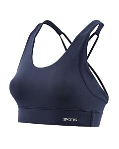 Skins DNAmic Soft Womens Sports Bra (navy blue)