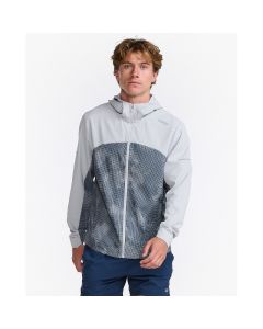 2XU Aero Jacket harbor mist/halftone camo turb