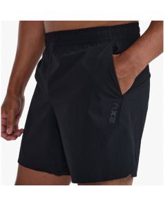 2XU Mens Motion 6 Inch Shorts black/black