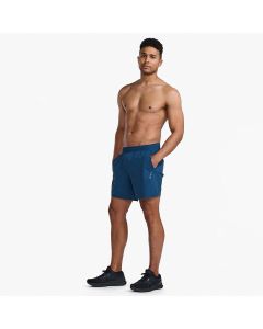 2XU Mens Motion 6 Inch Shorts moonlight/stormy