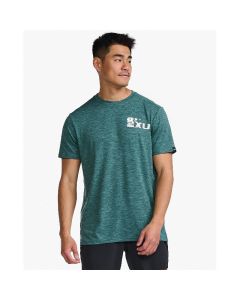 2XU Motion Graphic Tee raft/pine