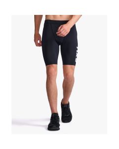 2XU Mens Aero Tri Short black/white