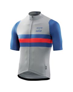 Skins Cycle X Chapeau Mens Jersey (grey/blue)