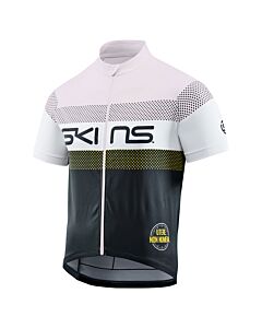 Skins Cycle Mens Branded Jersey (graphite/granite/white)