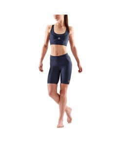 Skins Womens 5-Series Half Tights (navy blue)