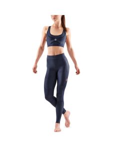 Skins Womens 5-Series Long Tights (navy blue)