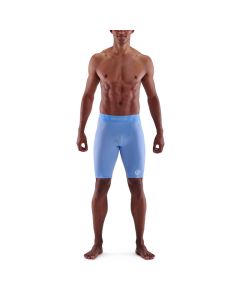 Skins Mens 1-Series Half Tights (sky blue)