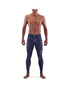 Skins Mens 3-Series Long Tights (navy blue)