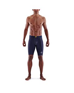 Skins Mens 3-Series Half Tights (navy blue)