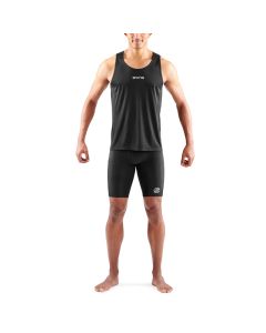 Skins 3-Series Mens Running Singlet (black)