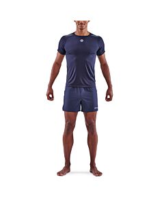 Skins Mens 3-Series Short Sleeve Top (navy blue)