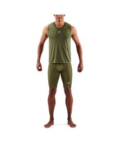 Skins Mens 3-Series Tank Top (khaki)