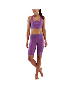 Skins Womens 3-Series Half Tights (amethyst)