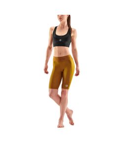 Skins Womens 3-Series Half Tights (bronze)