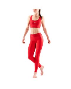 Skins Womens 3-Series Thermal Long Tights (red)