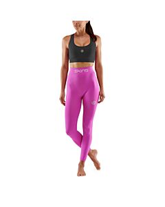 Skins Womens 3-Series Seamless Long Tights (phlox pink)