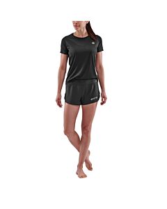 Skins Womens 3-Series Run Shorts (black)