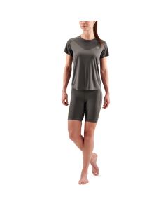Skins Womens 3-Series Short Sleeve (charcoal)