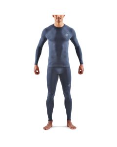 Skins Mens 2-Series Long Sleeve Top (navy blue)