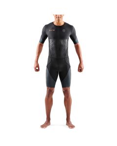 Skins TRI Elite S/S Tri Suit (black/carbon)