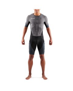 Skins TRI Elite S/S Tri Suit (charcoal/carbon)