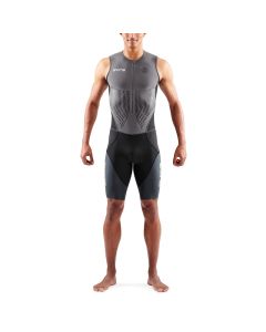 Skins TRI Elite S/L Tri Suit (charcoal/carbon)