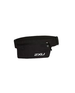 2XU Unisex Run Belt, black/black