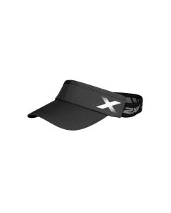 2XU Unisex Performance Visor, black/black
