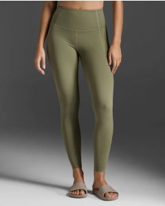 2XU Womens Form Hi-Rise Comp Tights hunter green/hunter green