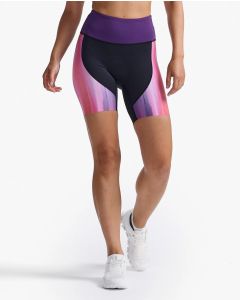2XU Womens Aero Tri Short pastel pink/acai